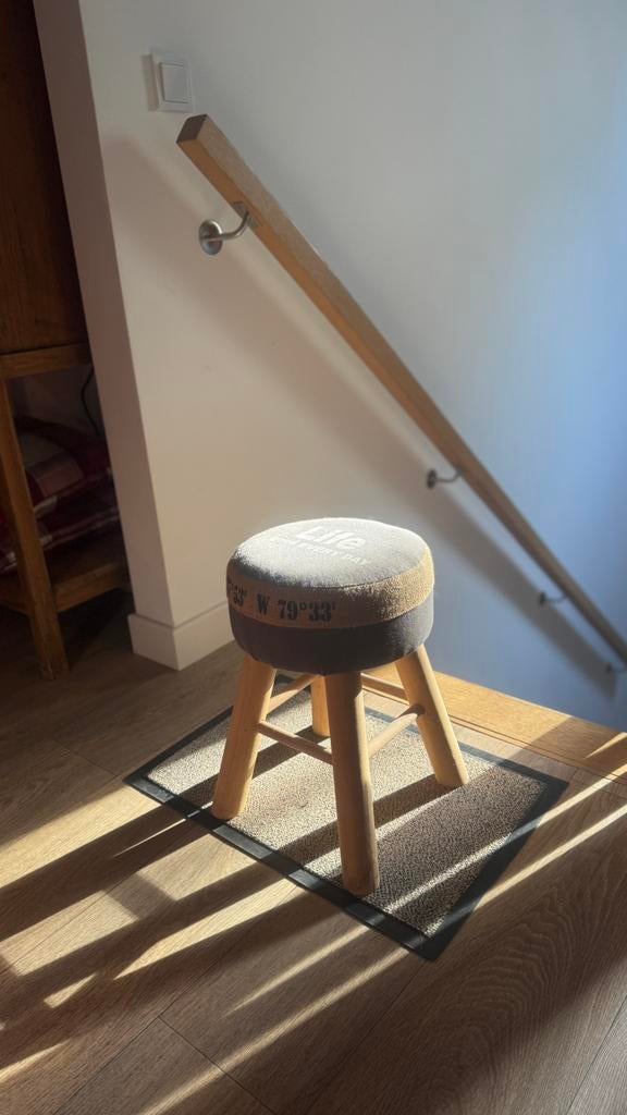 Decoratief Krukje | Nieuw, Met voetsteun, Ophalen of Verzenden, Zo goed als nieuw, 1 kruk