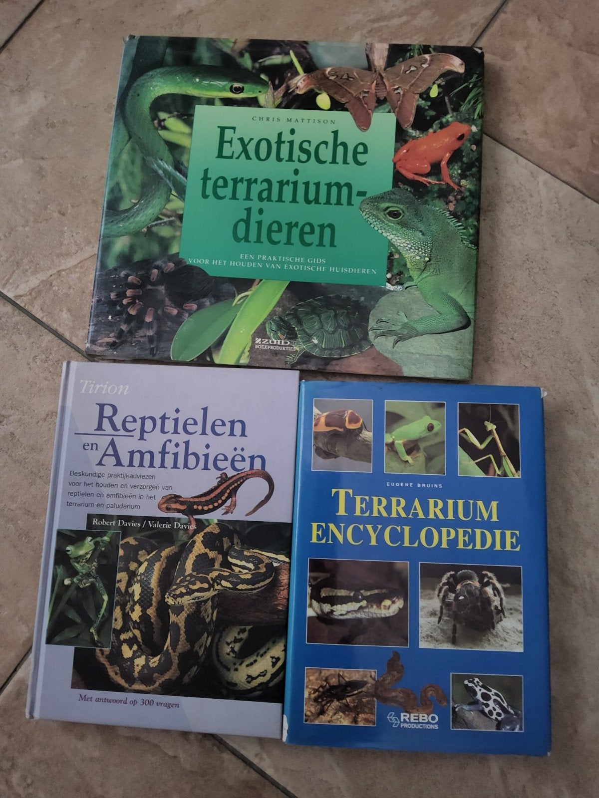 Te koop nette reptielen boeken, Dieren en Toebehoren, Ophalen of Verzenden