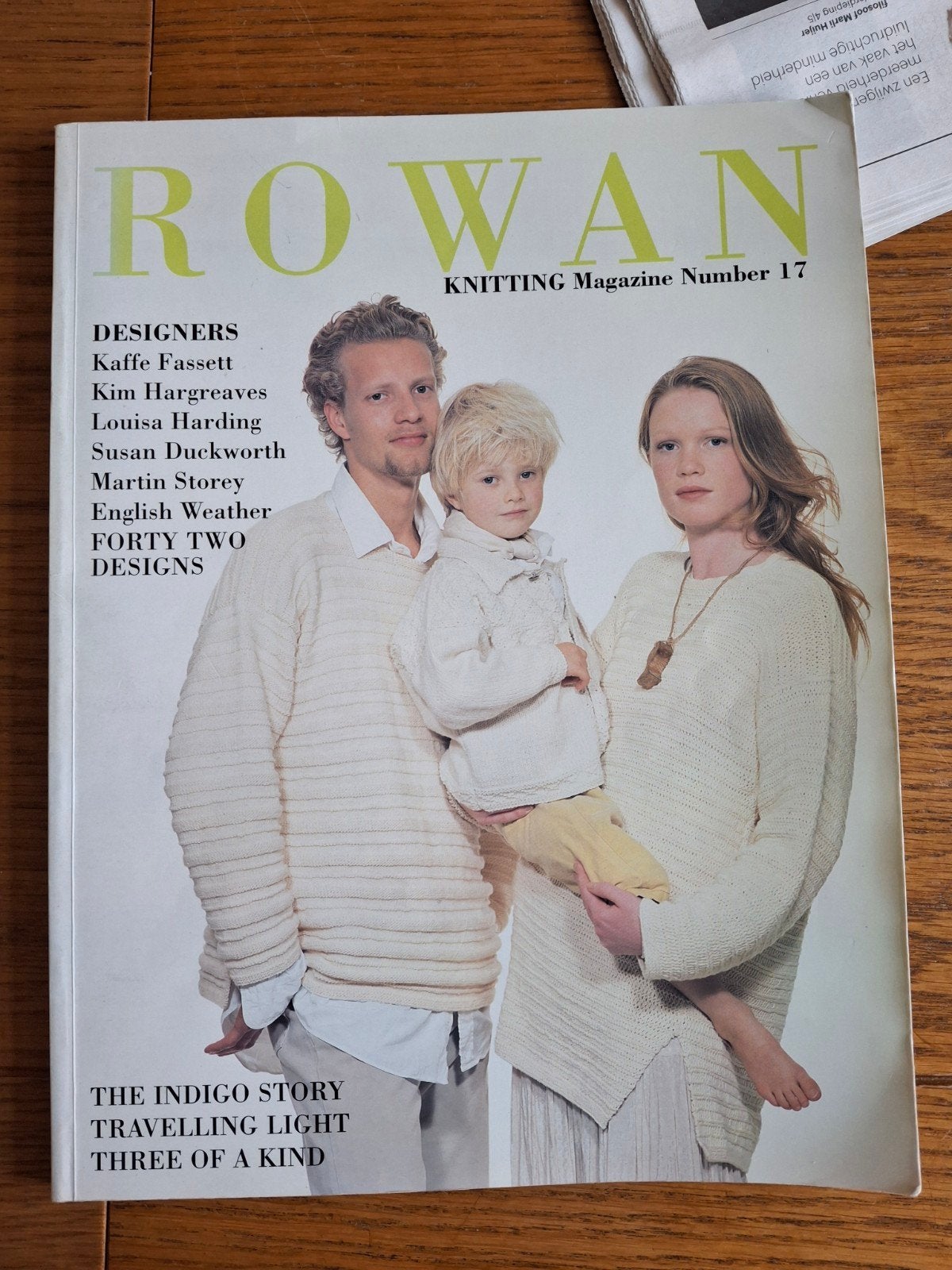Rowan Knitting Magazine nr 17 - 42 designs ., Hobby en Vrije tijd, Ophalen of Verzenden, Gebruikt, Breien, Patroon of Boek