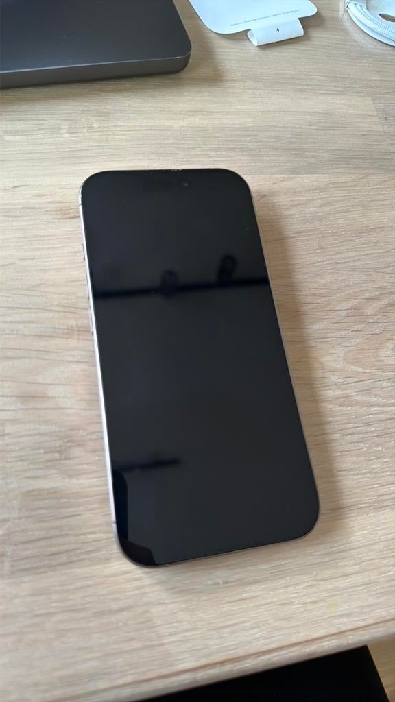 Iphone 16PRO 128GB, 128 GB, Zo goed als nieuw, Zonder abonnement, 90 %