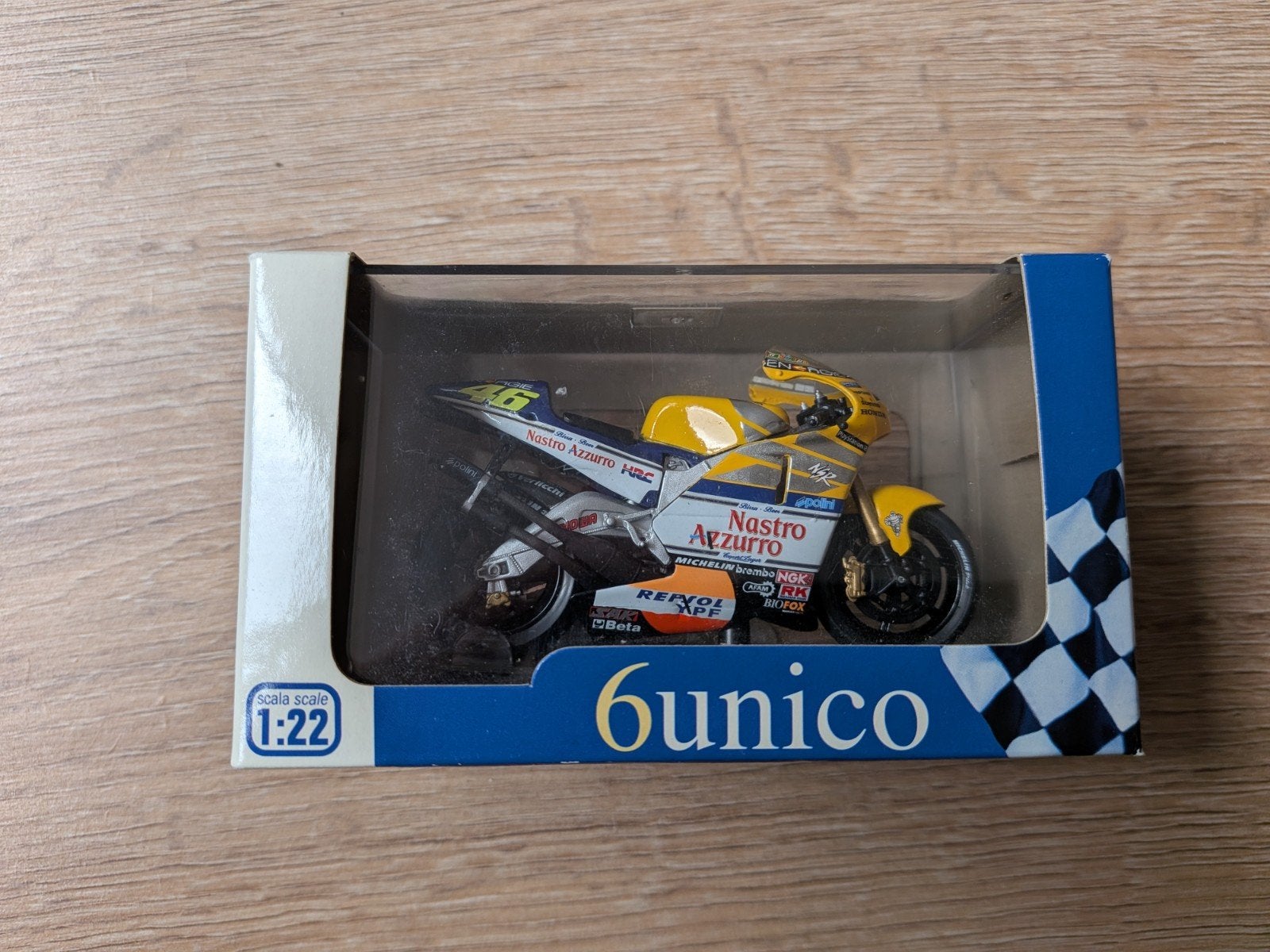Honda NSR 500cc Valentino Rossi Wereldkampioen 1:22, Italeri, Nieuw, Ophalen of Verzenden, Groter dan 1:32