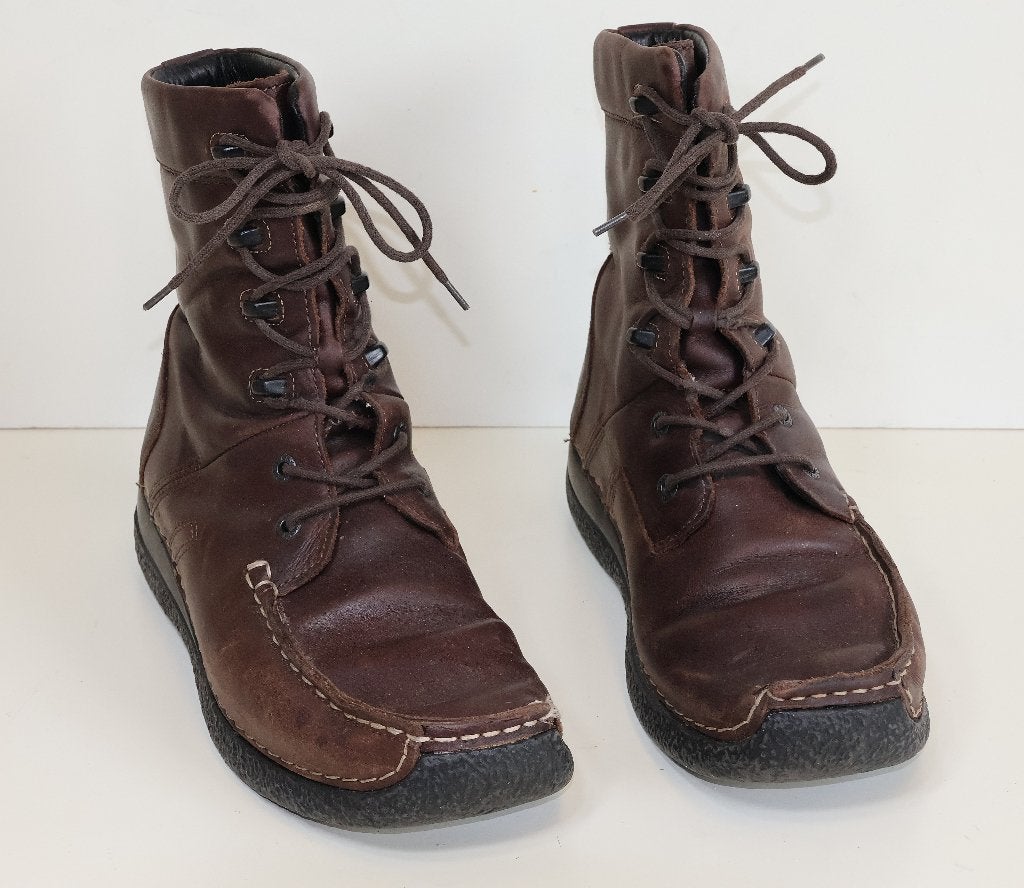 Lage bruine Wolky veterlaarsjes maat 41, Kleding | Dames, Wolky, Bruin, Lage of Enkellaarzen, Ophalen of Verzenden