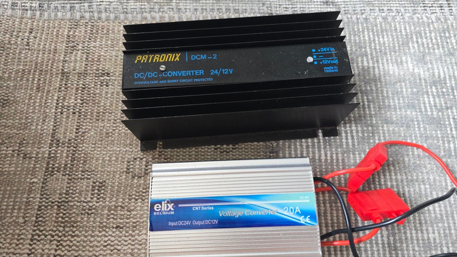 DC/DC Omvormers 24V naar 12V - Elix & Patronix, Ophalen of Verzenden, Gebruikt
