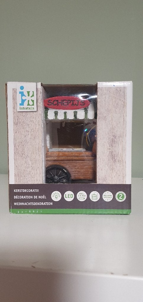 Ijskraam voor een kerstdorp, Ophalen, Zo goed als nieuw