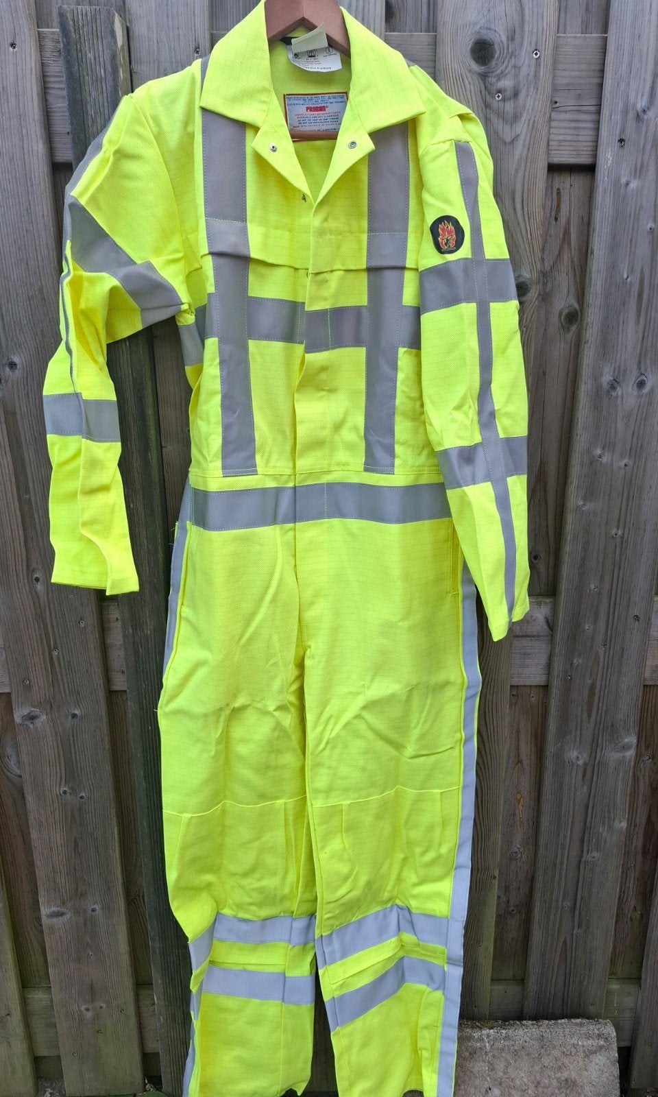 Havep gele reflecterende brandvertragend overall maat 48, Havep, Overall, Nieuw, Ophalen of Verzenden