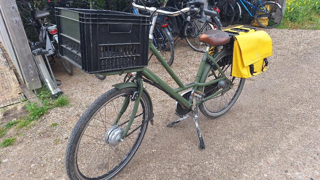 Degelijke gereviseerde fiets te koop, 2 zitjes, Velgrem, 47 tot 50 cm, Versnellingen