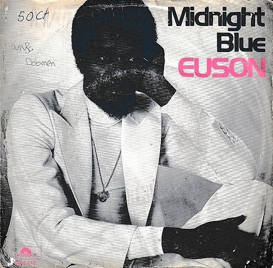 Euson - Midnight Blue, Ophalen of Verzenden, Gebruikt, 7 inch, Pop