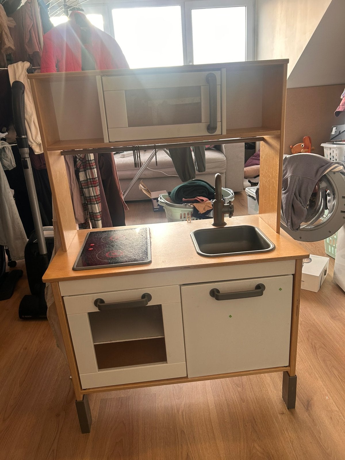 IKEA speelkeukentje met toebehoren, Ophalen, Gebruikt, Hout, Speelkeuken