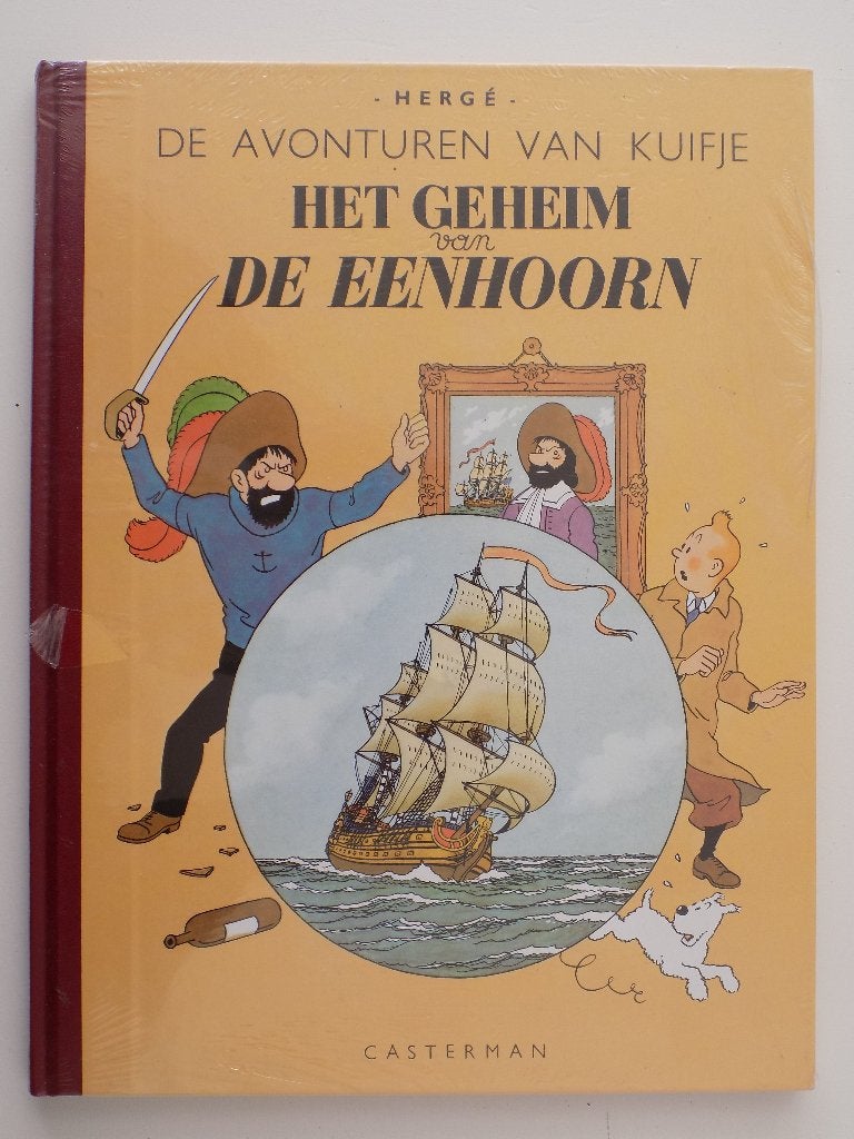 Kuifje - 10_HC_Het geheim van De Eenhoorn ]ISBN 90-303-2916-, Eén stripboek, Ophalen of Verzenden, Nieuw, Hergé