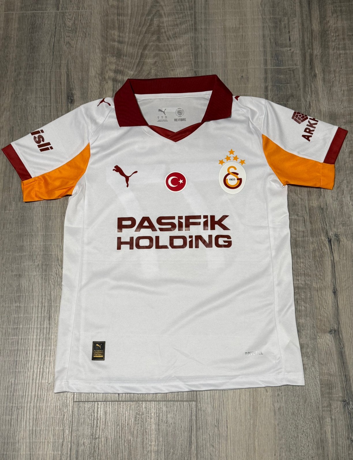 Galatasaray Uitshirt 2025/2026 - Noa Lang 77 - Maat S, Meerkleurig, Ophalen of Verzenden, Zo goed als nieuw, Voetbal