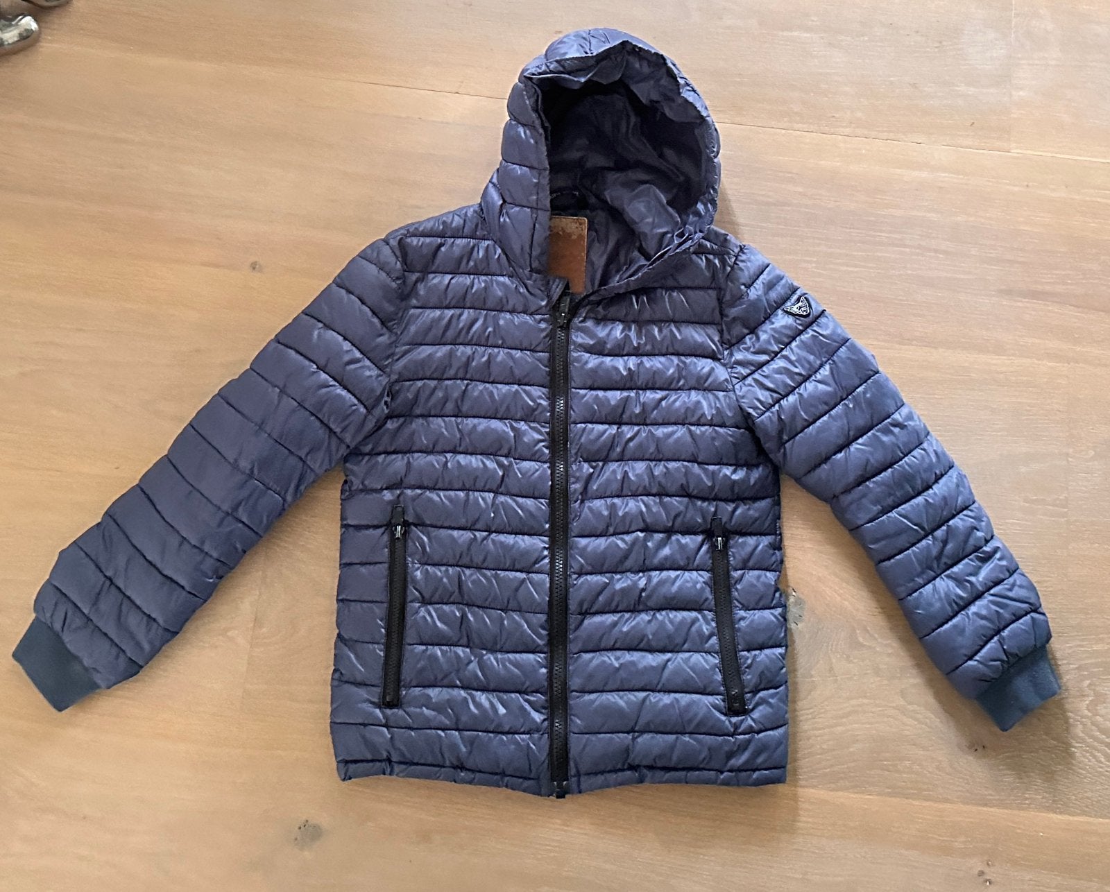 Leuke, donkerblauwe Airforce jas maat XS, Ophalen of Verzenden, Maat 34 (XS) of kleiner, Blauw