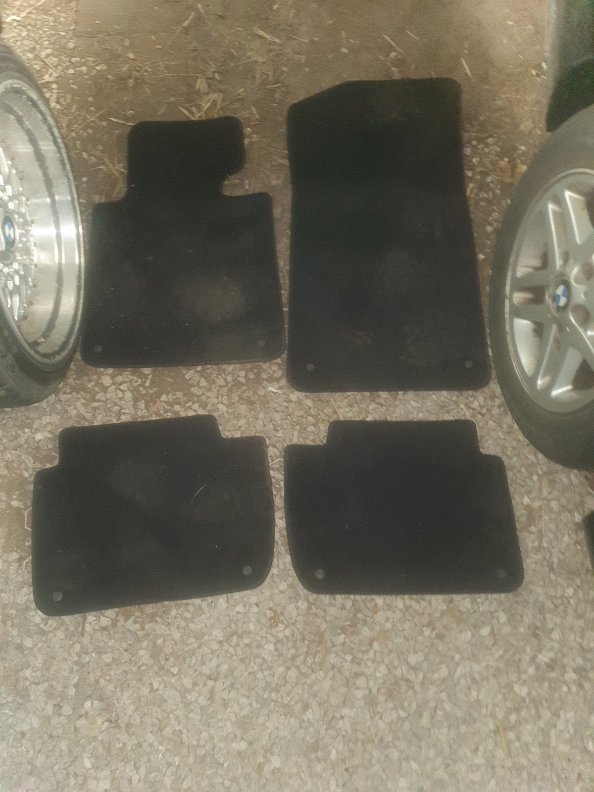 BMW E46 Velours Mattenset - Nette Staat, Auto diversen, Ophalen of Verzenden, Zo goed als nieuw