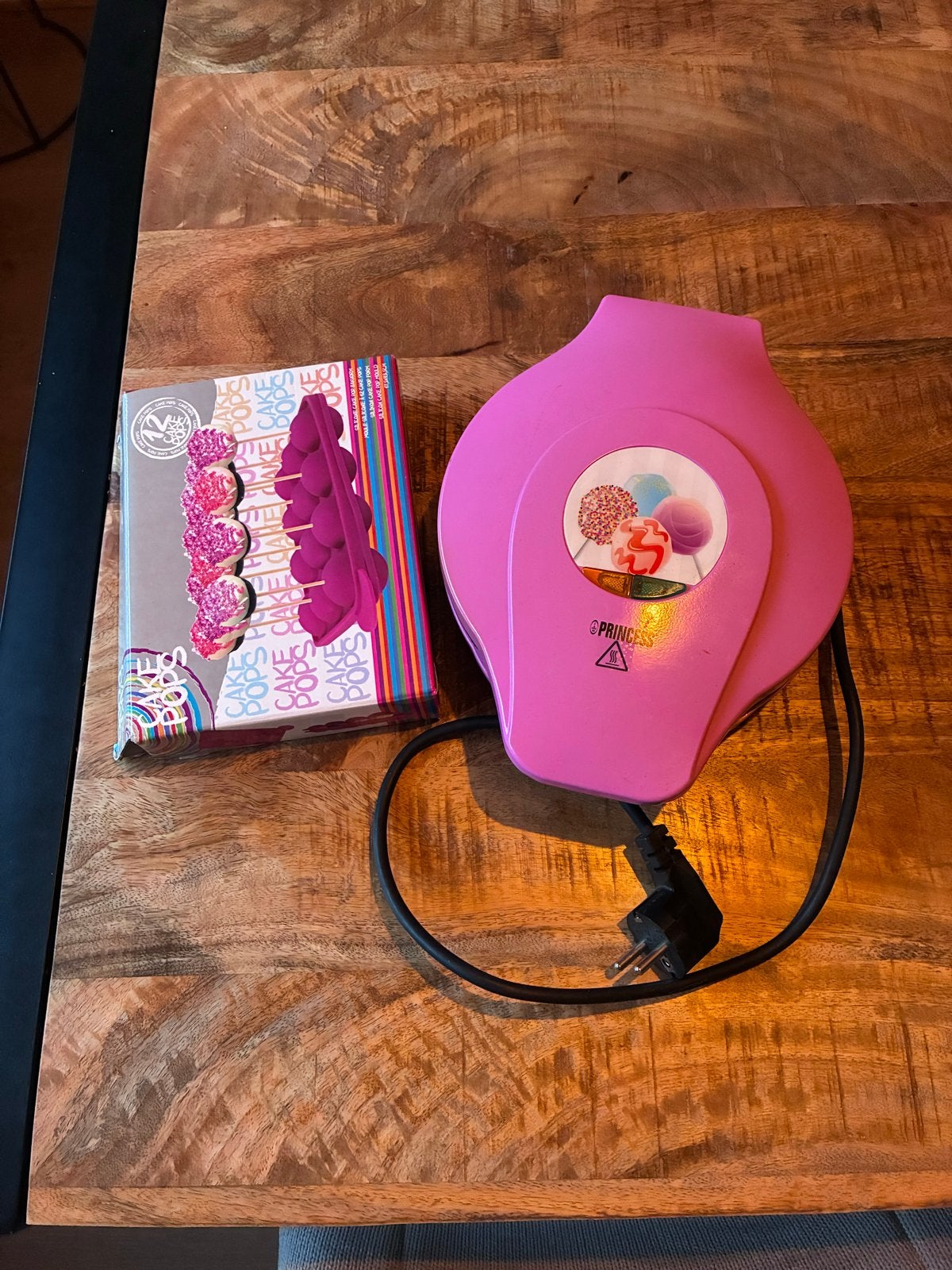 Princess Cake Pop Maker - Roze, Witgoed en Apparatuur, Keukenmixers, Ophalen of Verzenden, Zo goed als nieuw