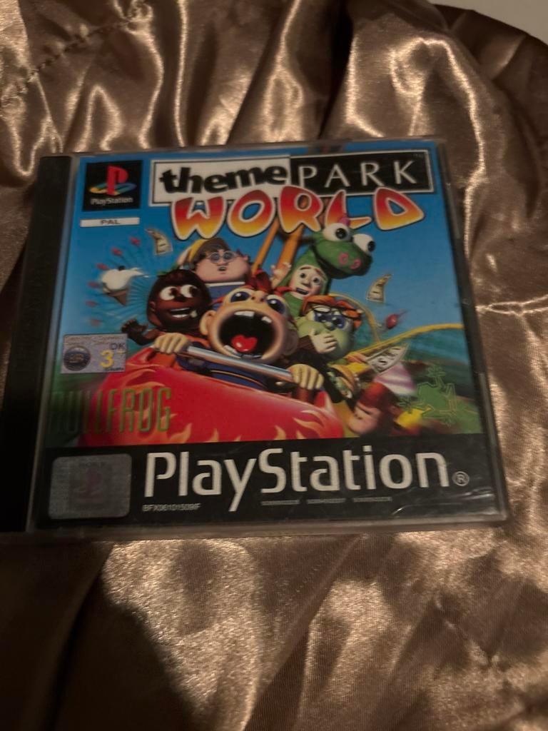 Theme Park World PlayStation 1 (PS1) - Klassieke Simulatie, Gebruikt, 1 speler, Ophalen of Verzenden, Vanaf 3 jaar
