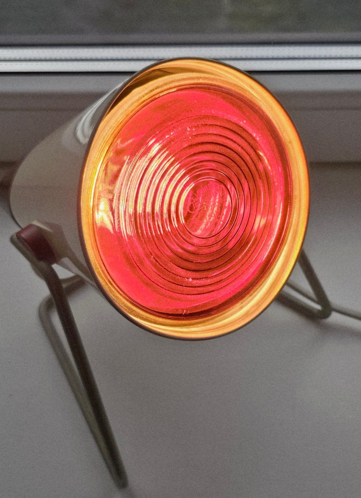 Vintage Philips Infraphil infraroodlamp HP 3603 – Made in Ho, Ophalen of Verzenden, Gebruikt