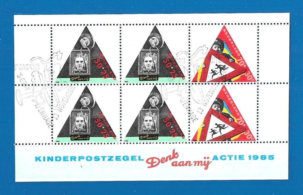 Kinderpostzegels 1985 - Denk aan mij NVPH 1344, Postzegels en Munten, Postzegels | Nederland, Verzenden, Na 1940, Gestempeld