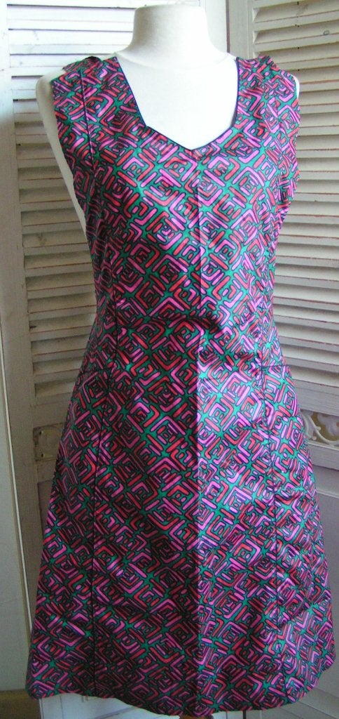 nieuw vintage chintz schort nr EE 1113, Huis en Inrichting, Verzenden, Wasbaar, Nieuw, Schort