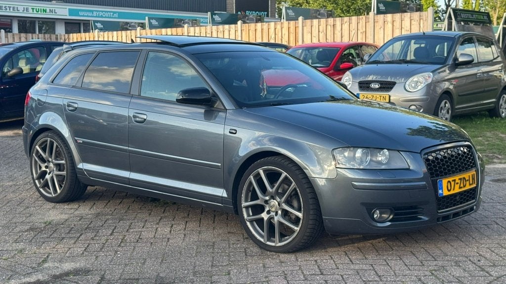 Audi A3 1.8 Tfsi Sportback 118KW 2008 Grijs, Auto's, Audi, Voorwielaandrijving, Zwart, 4 cilinders, 160 pk
