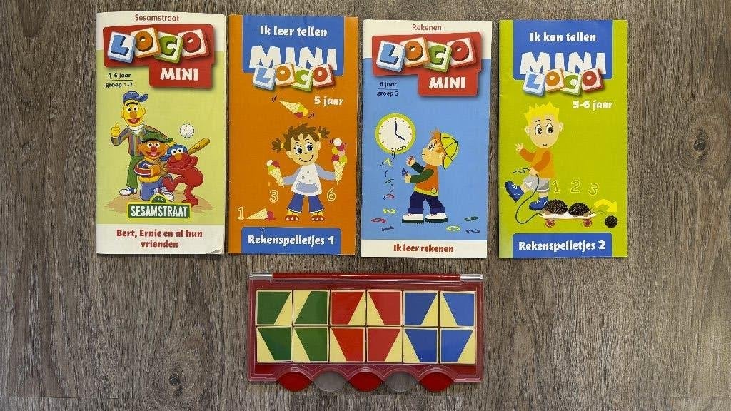 Mini Loco met 4 boekjes, Kinderen en Baby's, Speelgoed | Educatief en Creatief, Ophalen of Verzenden, Gebruikt