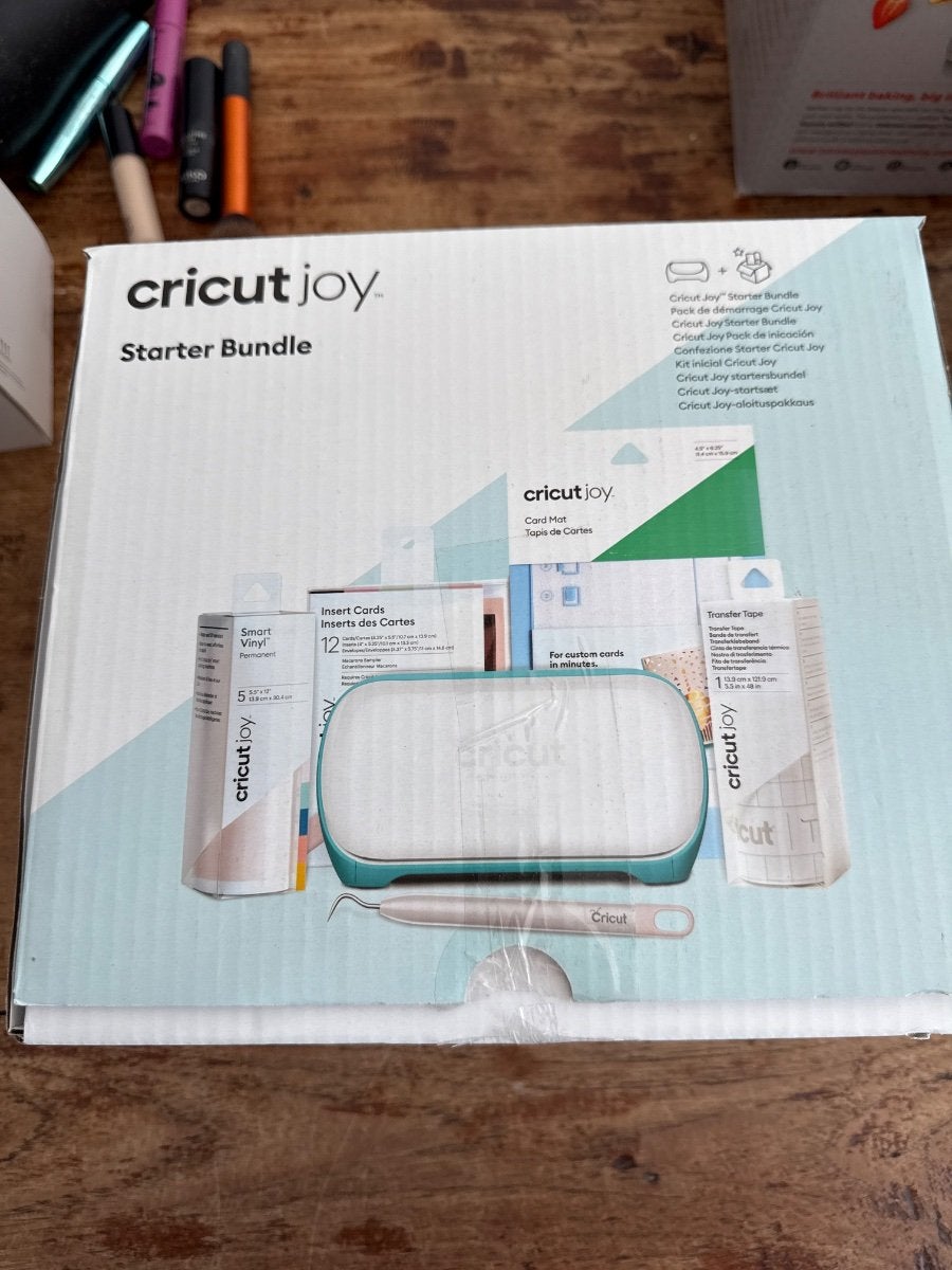 Cricut Joy Starter Bundle Ontwerpset voor snijplotter, Hobby en Vrije tijd, -, -, Ophalen of Verzenden, Zo goed als nieuw