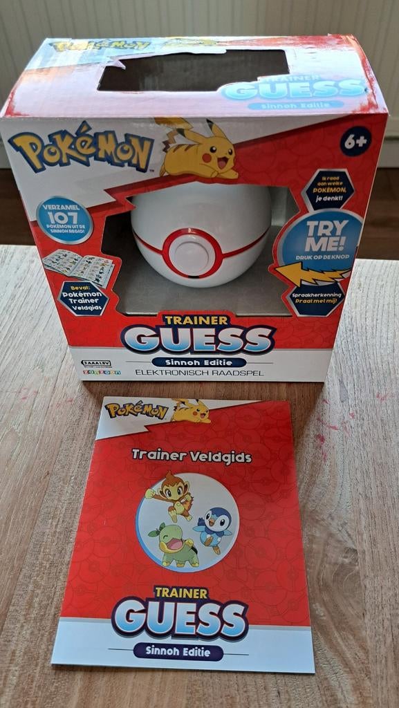 Pokemon Trainer Guess Sinnoh Editie, Ophalen of Verzenden