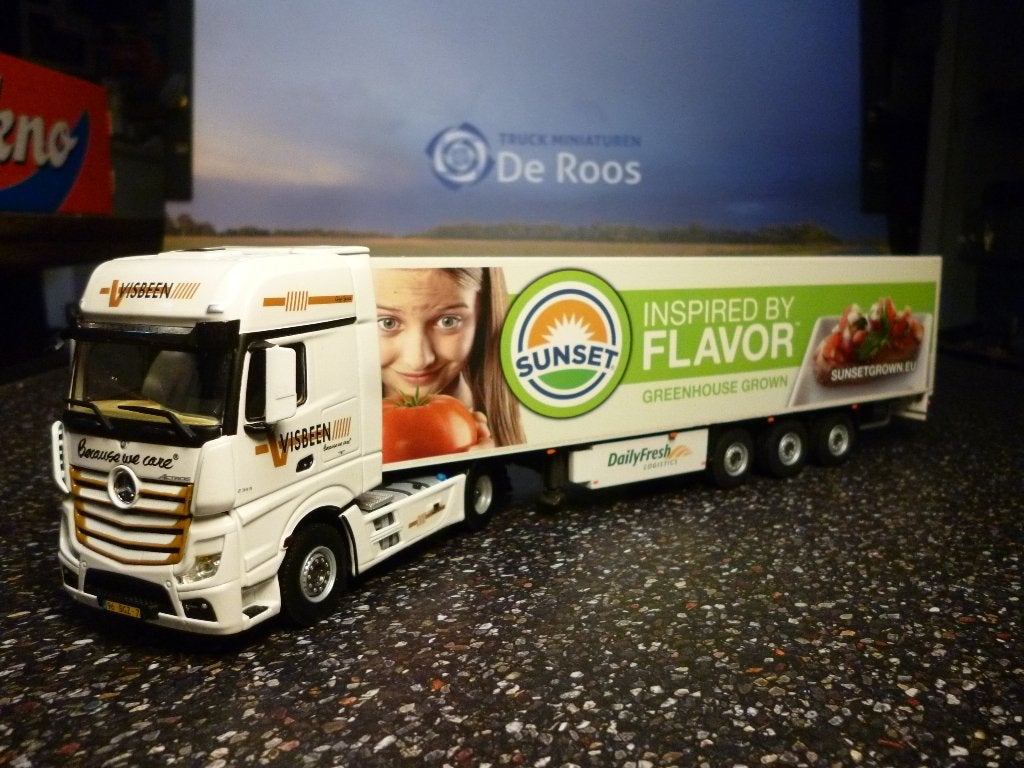 WSI Mercedes Actros Visbeen Sunset, Ophalen of Verzenden, Nieuw, Bus of Vrachtwagen, Wsi