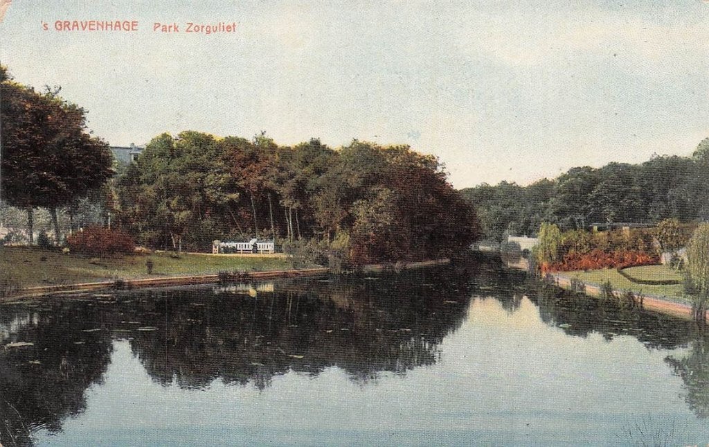 702-189-033 S Gravenhage Park Zorgvliet, Verzenden, Voor 1920, Zuid-Holland