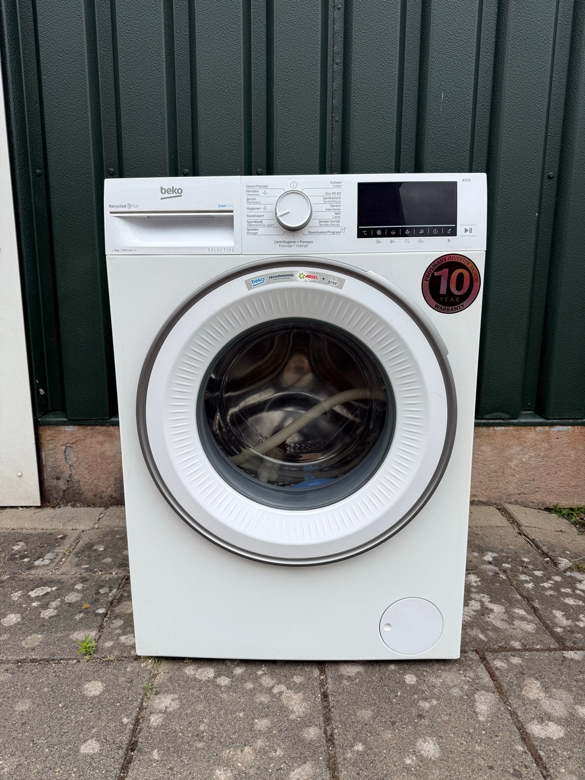 Beko Wasmachine 8 kg - Zo goed als nieuw, Ophalen, 1200 tot 1600 toeren, 8 tot 10 kg, Zo goed als nieuw