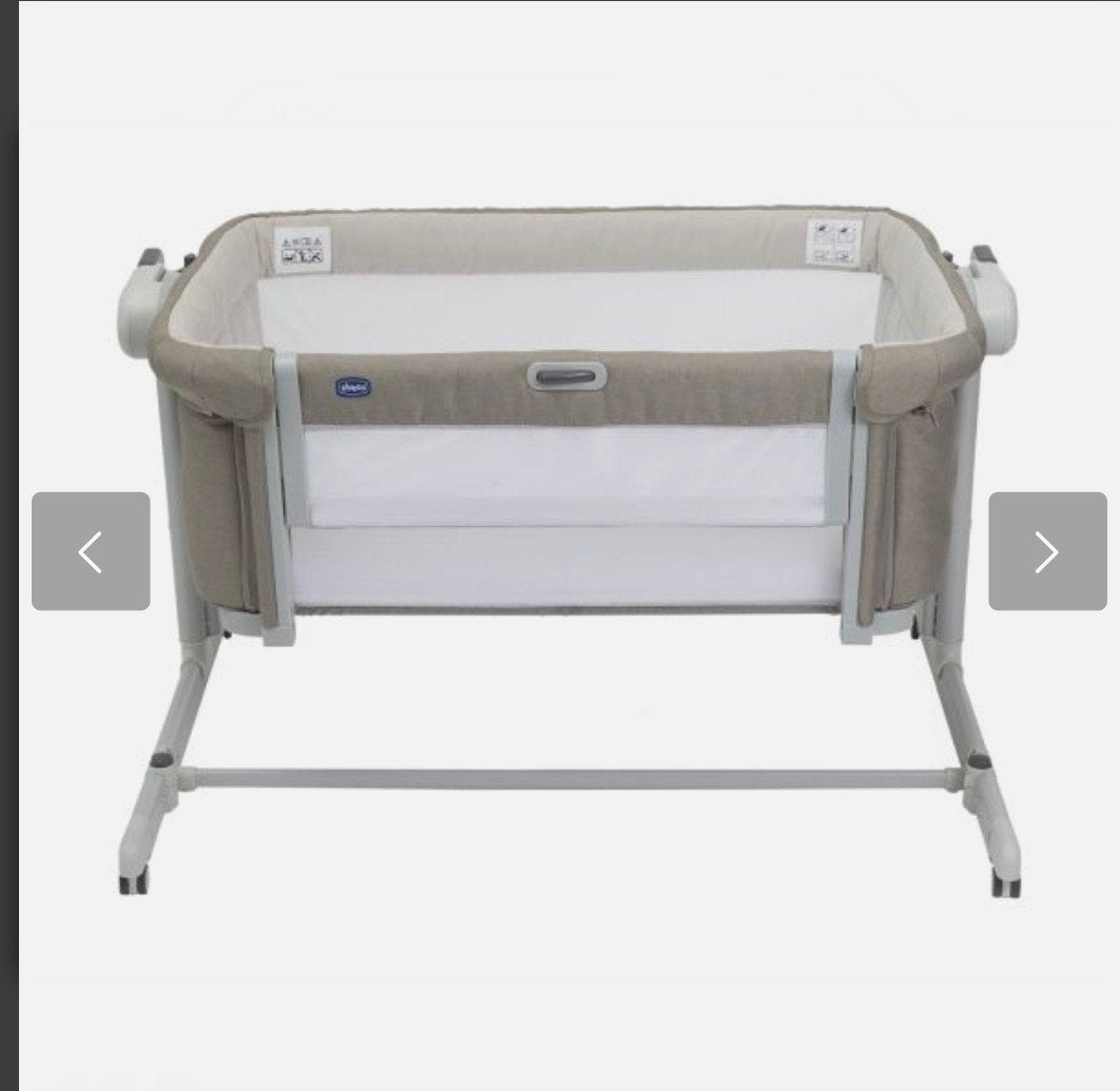 Nieuw Chicco Co-sleeper incl. matras Taupe, Ophalen, Zo goed als nieuw, Wieg
