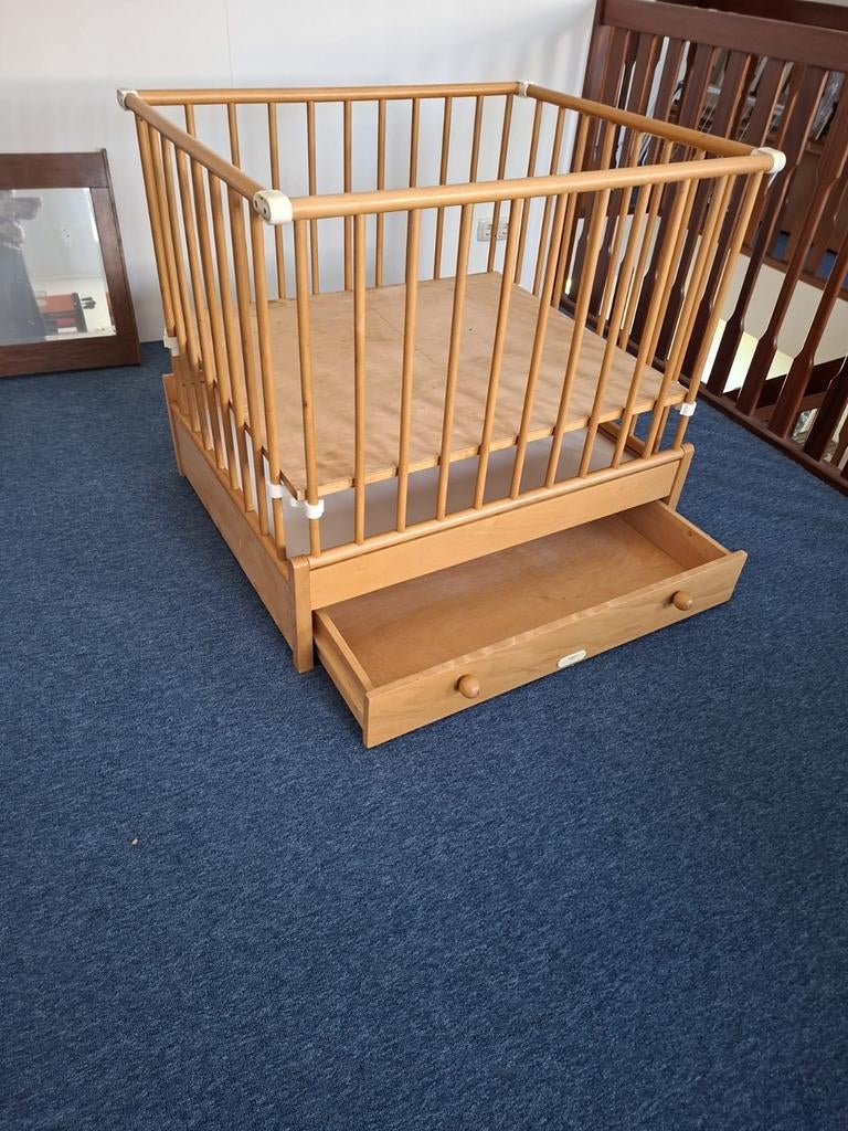 Houten Kinderbox met Lade, Kinderen en Baby's, Boxen, Ophalen, Gebruikt, Vierkant, Lade