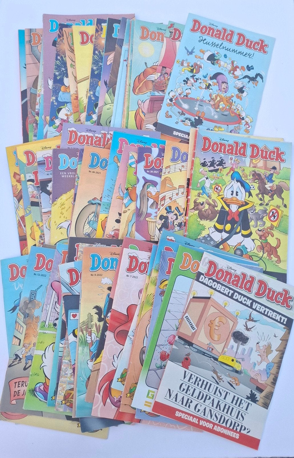 Donald duck tijdschriften weekbladen vakantie cadeau, Ophalen of Verzenden, Zo goed als nieuw, Sport en Vrije tijd