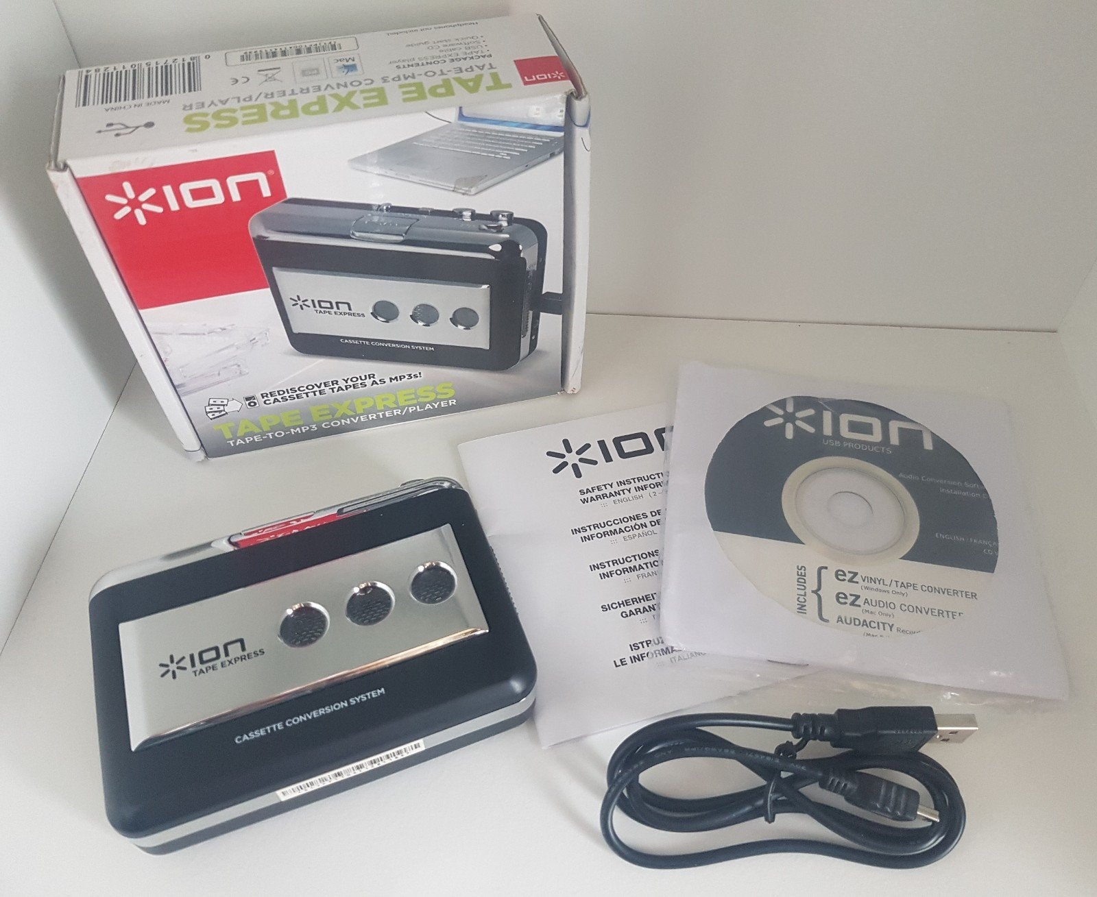 Goedwerkende ION Walkman - Cassette Player, Audio, Tv en Foto, Ophalen of Verzenden, Walkman