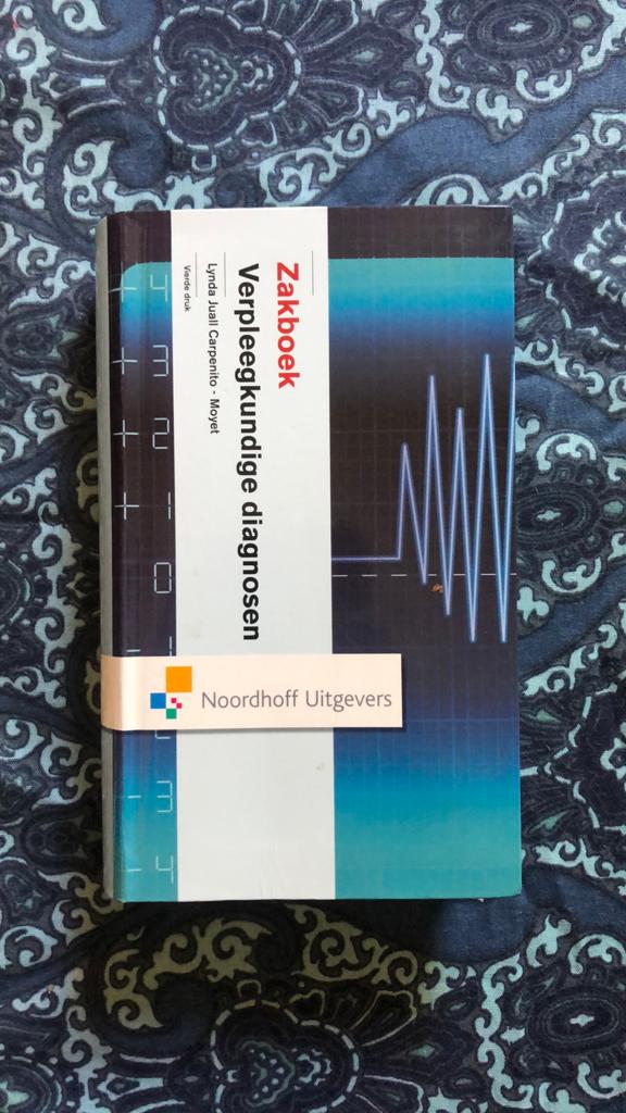 Zakboek verpleegkundige diagnosen. Vierde druk, Sociale wetenschap, Ophalen of Verzenden, Zo goed als nieuw, Lynda Juall Carpenito-Moyet