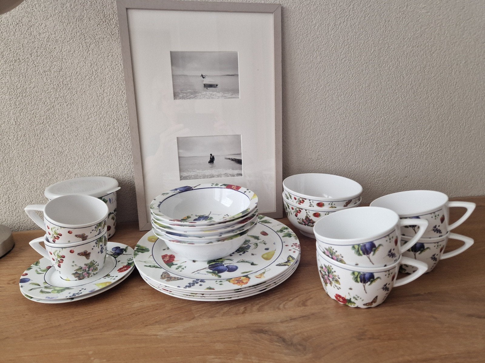 mepal servies Janneke Brinkman 'fruit&flowers', Ophalen of Verzenden