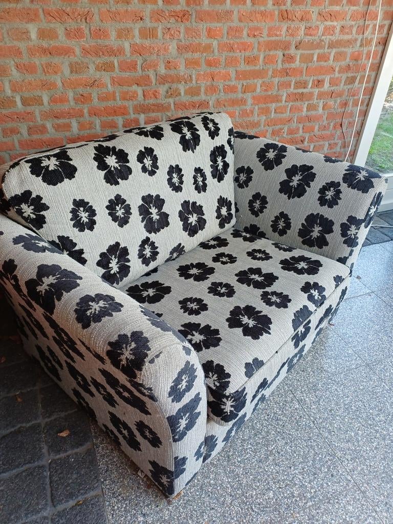 Bankje, Ophalen, Gebruikt, Tweepersoons, 75 tot 100 cm