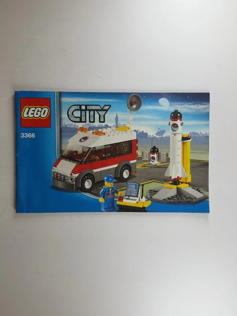 LEGO City 3366 (Instructions) for Set 3366 Satellite Launch, Lego, Overige typen, Ophalen of Verzenden, City