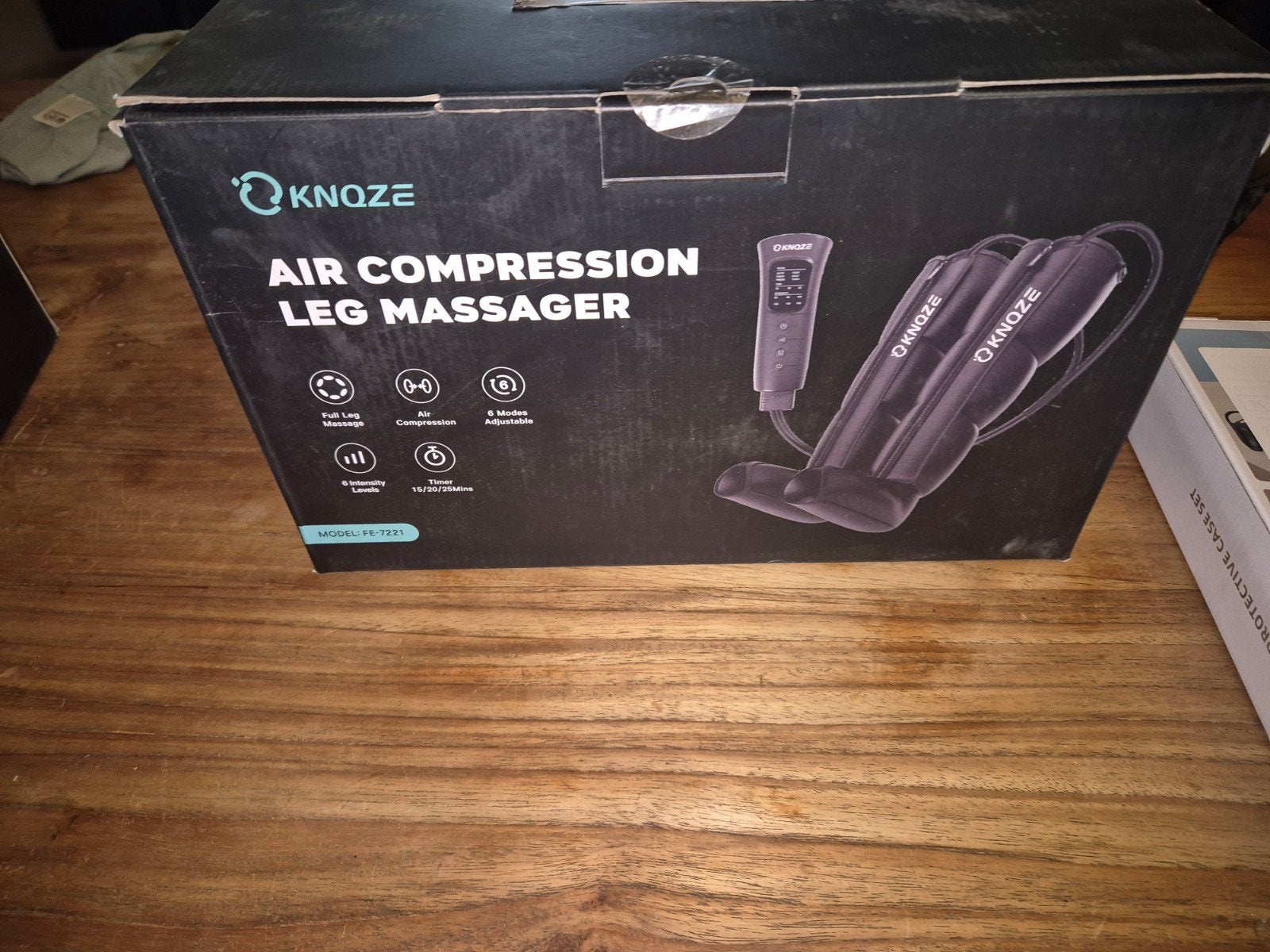 Knoze Air Compression Leg Massager - Nieuw in doos, Sport en Fitness, Massageproducten, Ophalen, Nieuw, Apparaat