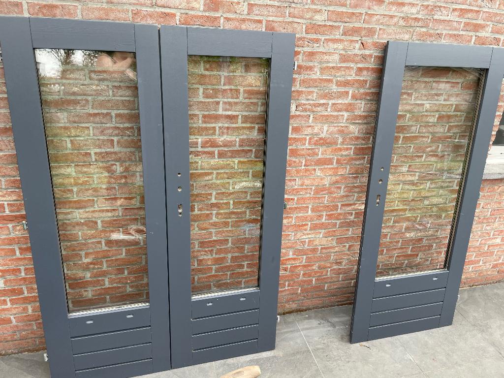 Deuren schuur, Ophalen, 120 cm of meer, Overige typen, Zo goed als nieuw
