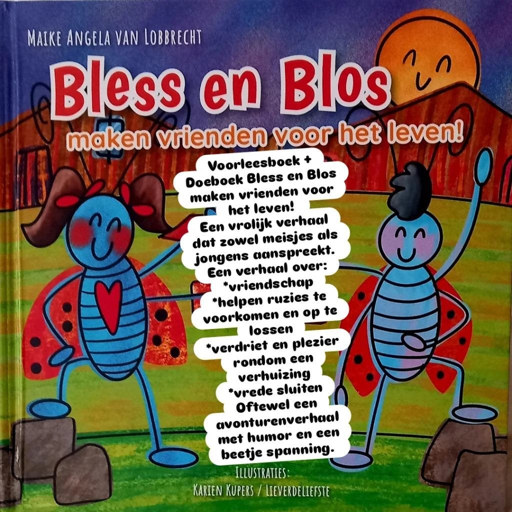 AANRADER!!! KinderVoorleesBoek Bless🐞 en Blos🐞 Deel 1, Ophalen, 5 of 6 jaar, Fictie algemeen, Jongen of Meisje