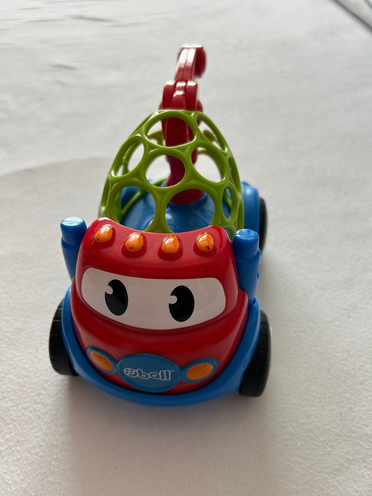OBall Auto met Grijpbaar Ontwerp, Ophalen of Verzenden, Zo goed als nieuw, Rammelaar
