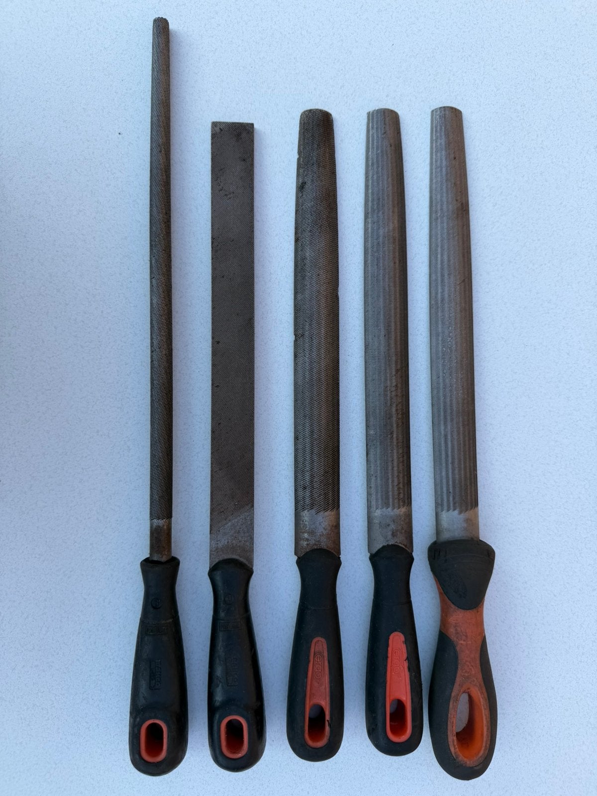 Vijlenset 5x Bahco vijl Z.G.A.N., Ophalen of Verzenden, Gebruikt