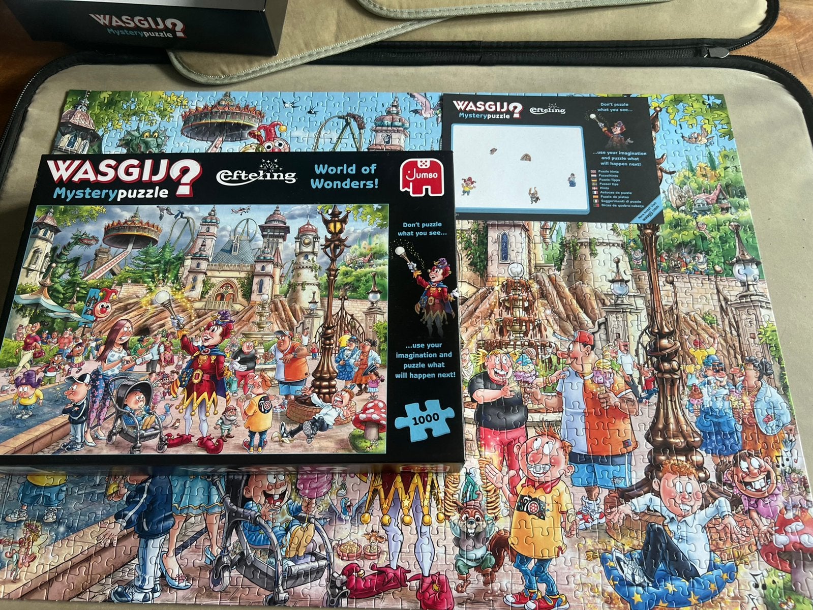 Wasgij puzzel 1000 stukjes Efteling World of Wonders, Ophalen of Verzenden, 500 t/m 1500 stukjes, Zo goed als nieuw