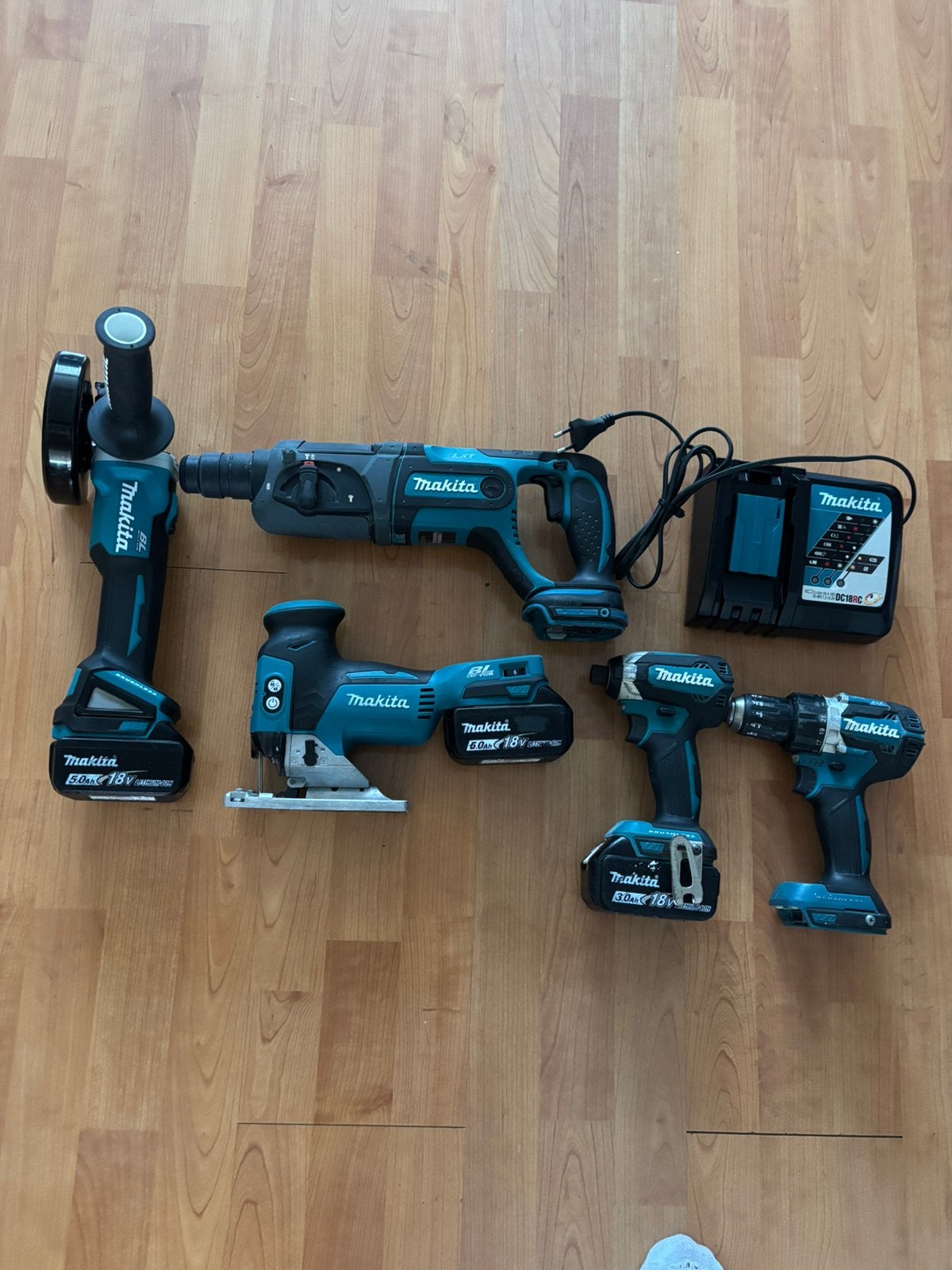 Makita set, Ophalen of Verzenden, Zo goed als nieuw, Boor- en Schroefmachine