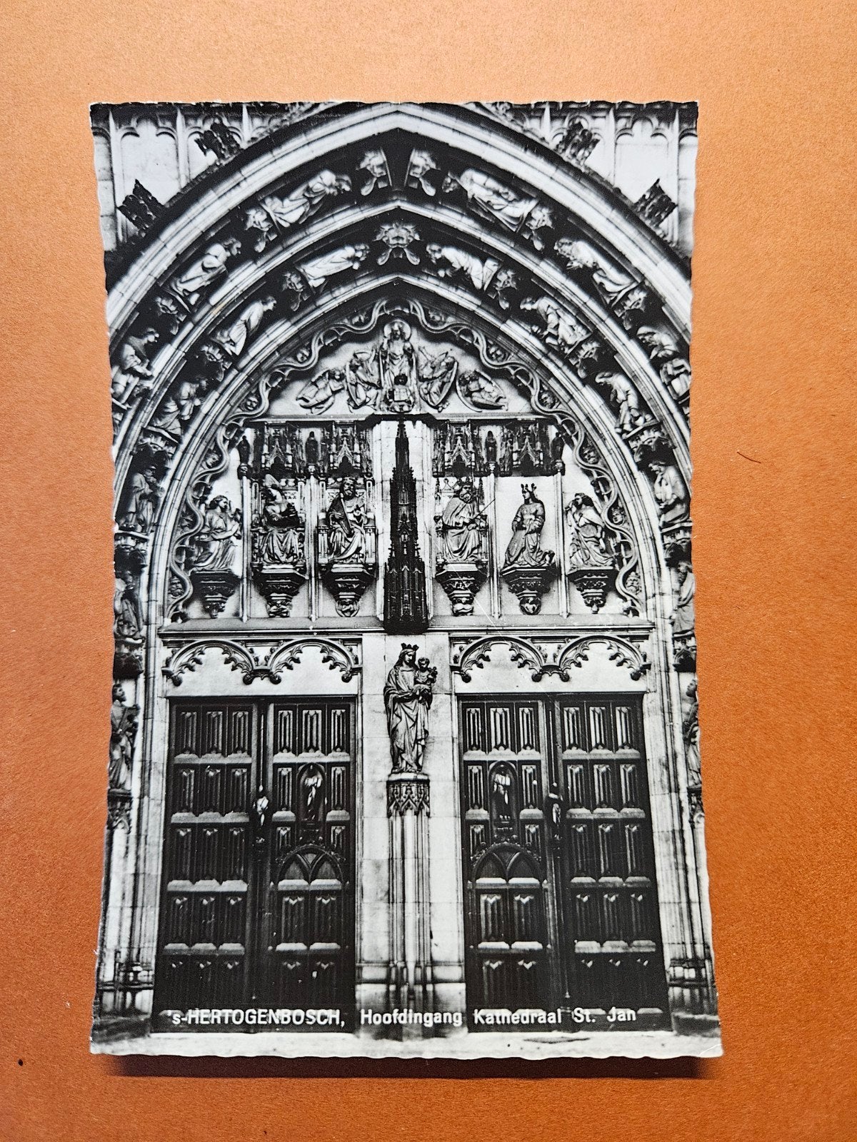 224) Kathedraal St.Jan hoofdingang, Ophalen of Verzenden, Ongelopen, Noord-Brabant