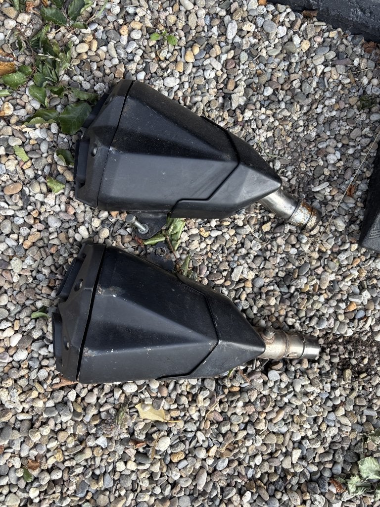 UItlaten met spruitstuk Kawasaki Z1000 2007-2012, Ophalen, Gebruikt