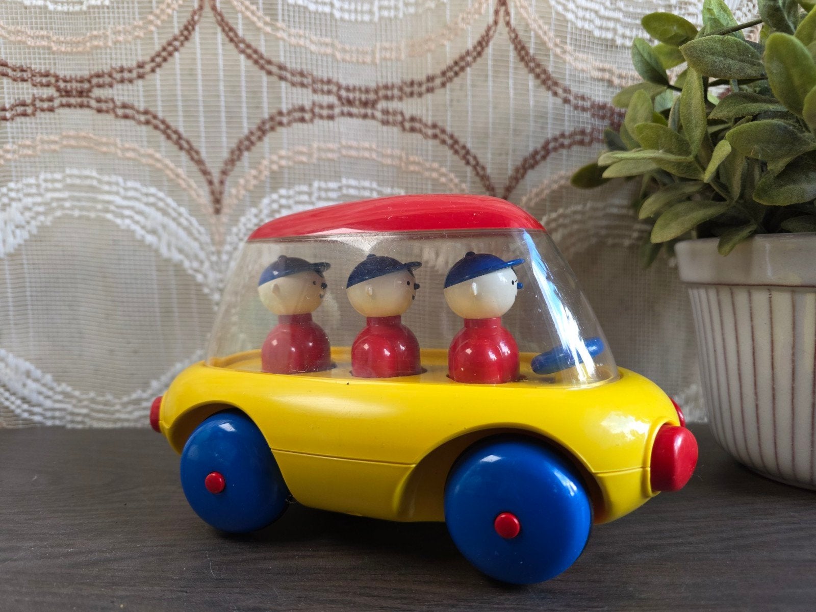 Ambi Toys shuttle bus vintage speelgoed, Gebruikt, ., Ambi Toys, Ophalen of Verzenden
