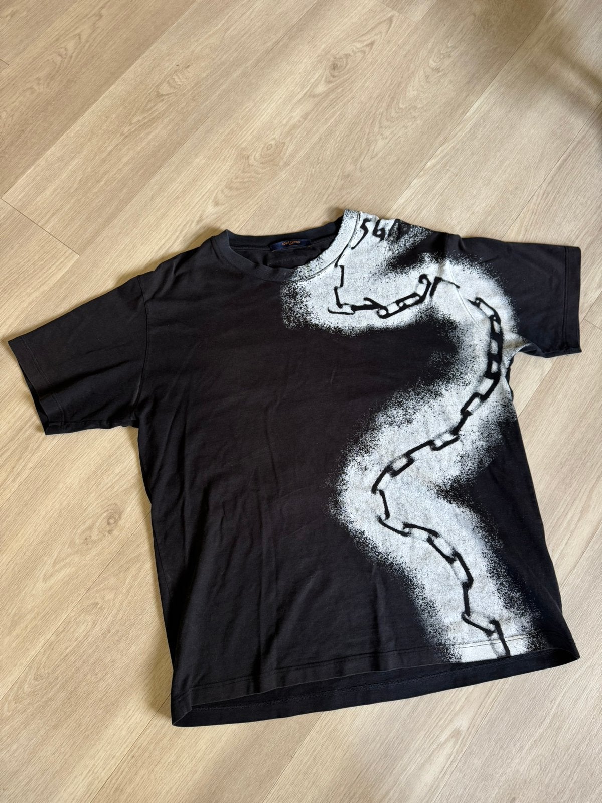 Louis Vuitton, Kleding | Heren, T-shirts, Ophalen of Verzenden, Zo goed als nieuw, Maat 52/54 (L), Zwart