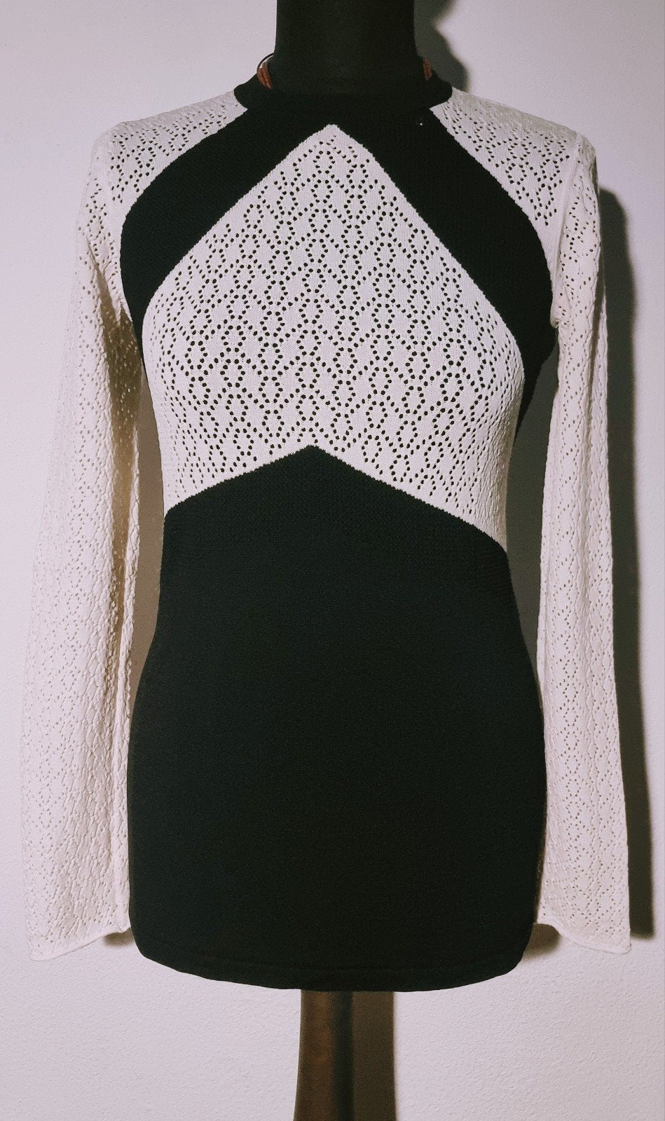 NIKKIE Gebreide Stretch Trui Maat 42 Nieuw WP130, Kleding | Dames, Nikkie, Ophalen of Verzenden, Nieuw, Maat 42/44 (L)