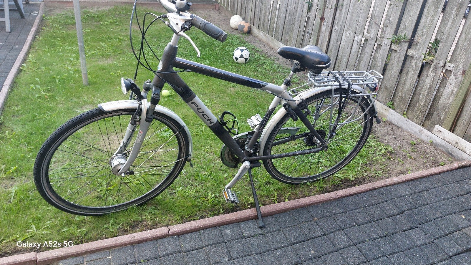 Puch fiets met versnellingen en bagagedrager, Ophalen of Verzenden