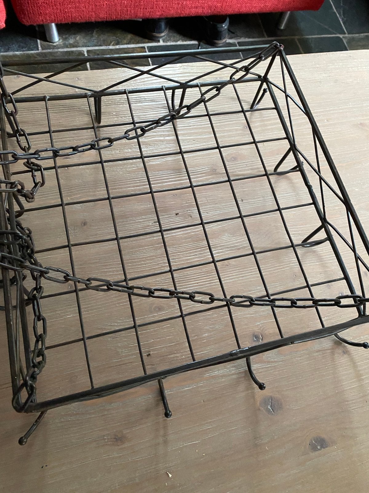 Brocante vintage wildrek keukenrek metaal, Ophalen of Verzenden, Nieuw